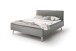 Polsterbett >Frieda< Liegefläche 160x200cm, hellgrau, Stellmaß: 176x105x224cm (BxHxT)