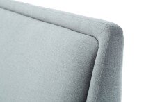 Polsterbett >Frieda< Liegefläche 180x200cm, eisblau, Stellmaß: 196x105x224cm (BxHxT)