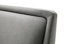 Polsterbett >Frieda< Liegefläche 180x200cm, hellgrau, Stellmaß: 196x105x224cm (BxHxT)