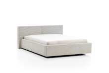 Polsterbett >Cube< Liegefläche 140x200cm, beige, Stellmaß: 180x82x227cm (BxHxT)