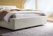 Polsterbett >Cube< Liegefläche 140x200cm, beige, Stellmaß: 180x82x227cm (BxHxT)