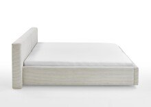 Polsterbett >Cube< Liegefläche 180x200cm, beige, Stellmaß: 220x82x227cm (BxHxT)
