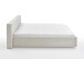 Polsterbett >Cube< Liegefläche 180x200cm, beige, Stellmaß: 220x82x227cm (BxHxT)