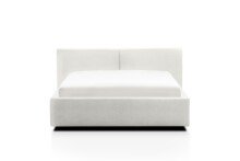 Polsterbett >Cube< Liegefläche 140x200cm, weiß, Stellmaß: 180x82x227cm (BxHxT)