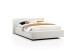 Polsterbett >Cube< Liegefläche 140x200cm, weiß, Stellmaß: 180x82x227cm (BxHxT)