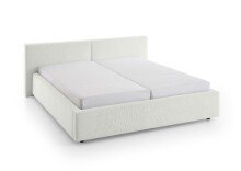 Polsterbett >Cube< Liegefläche 180x200cm, weiß, Stellmaß: 220x82x227cm (BxHxT)