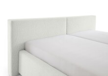 Polsterbett >Cube< Liegefläche 180x200cm, weiß, Stellmaß: 220x82x227cm (BxHxT)