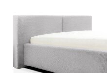 Polsterbett >Cube< Liegefläche 140x200cm, cement, Stellmaß: 180x82x227cm (BxHxT)