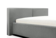 Polsterbett >Cube< Liegefläche 140x200cm, ash, Stellmaß: 180x82x227cm (BxHxT)