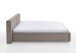 Polsterbett >Cube mit BK< Liegefläche 160x200cm, taupe, Stellmaß: 200x82x227cm (BxHxT)