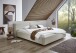 Polsterbett >Cube mit BK< Liegefläche 160x200cm, beige, Stellmaß: 200x82x227cm (BxHxT)