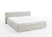 Polsterbett >Cube mit BK< Liegefläche 160x200cm, beige, Stellmaß: 200x82x227cm (BxHxT)