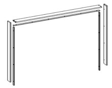 Passepartout >LINEA< in Bartex Eiche / Graphit -...