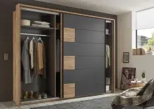 Passepartout >LINEA< in Bartex Eiche / Graphit -...