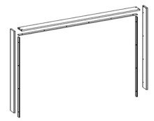 Passepartout >LINEA< in Bartex Eiche / Graphit -...