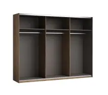 Schwebetürenschrank >LINEA< in Bartex Eiche /...