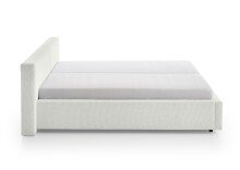 Polsterbett >Cube mit BK< Liegefläche 160x200cm, weiß, Stellmaß: 200x82x227cm (BxHxT)