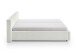 Polsterbett >Cube mit BK< Liegefläche 160x200cm, weiß, Stellmaß: 200x82x227cm (BxHxT)