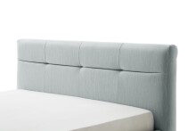 Polsterbett >Lotte mit BK< Liegefläche 140x200cm, eisblau, Stellmaß: 161x105x222cm (BxHxT)