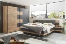 Schlafzimmer-Set >LINEA< (2-teilig) Bartex...