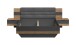 Schlafzimmer-Set >LINEA< (2-teilig) Bartex Eiche/Graphit, Schrank 280x215x58, Bett 296x97x210