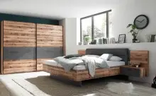 Schlafzimmer-Set >ALICANTE< (2-teilig) Alpine /...