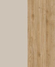 Lowboard >Morena< Soft-close, Cashmere / Eiche Cadiz Nachbildung - 241x67x42 (BxHxT)