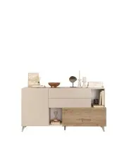 Sideboard >Morena< soft-close, Cashmere / Eiche...