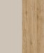 Hochkommode >Morena< soft-close, Cashmere / Eiche Cadiz Nachbildung - 81x154x42 (BxHxT)