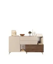 Sideboard >Morena< soft-close, Cashmere / Mercure,...