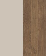 Sideboard >Morena< soft-close, Cashmere / Mercure, Holzwerkstoff - 241x94x42cm (BxHxT)