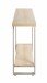 Konsole >37701< in eiche Dekor / Metall - 120x82x30cm (BxHxT)