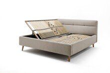 Stauraumbett >Lotte mit BK< Liegefläche...