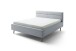 Stauraumbett >Lotte mit BK< Liegefläche 160x200cm, pastellblau, Stellmaß: 181x105x222cm (BxHxT)