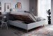 Stauraumbett >Lotte mit BK< Liegefläche 160x200cm, pastellblau, Stellmaß: 181x105x222cm (BxHxT)