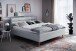 Stauraumbett >Lotte mit BK< Liegefläche 160x200cm, pastellblau, Stellmaß: 181x105x222cm (BxHxT)