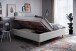 Stauraumbett >Lotte mit BK< Liegefläche 160x200cm, grau, Stellmaß: 181x105x222cm (BxHxT)
