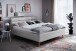 Stauraumbett >Lotte mit BK< Liegefläche 160x200cm, grau, Stellmaß: 181x105x222cm (BxHxT)
