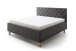 Polsterbett >San Remo mit BK< Liegefläche 160x200cm, anthrazit, Stellmaß: 170x120x215cm (BxHxT)