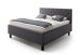 Polsterbett >San Remo mit BK< Liegefläche 160x200cm, anthrazit, Stellmaß: 170x120x215cm (BxHxT)