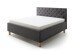 Polsterbett >San Remo mit BK< Liegefläche 180x200cm, anthrazit, Stellmaß: 190x120x215cm (BxHxT)