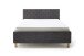 Polsterbett >San Remo mit BK< Liegefläche 180x200cm, anthrazit, Stellmaß: 190x120x215cm (BxHxT)