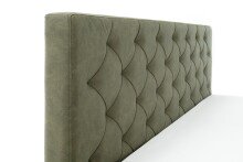 Polsterbett >San Remo mit BK< Liegefläche 160x200cm, grün, Stellmaß: 170x120x215cm (BxHxT)