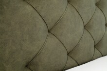 Polsterbett >San Remo mit BK< Liegefläche 180x200cm, grün, Stellmaß: 190x120x215cm (BxHxT)