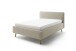 Polsterbett >Mattis< Liegefläche 140x200cm, Aspen taupe, Stellmaß: 161x105x218cm (BxHxT)