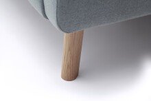 Polsterbett >Mattis< Liegefläche 120x200cm, Aspen eisblau, Stellmaß: 141x105x218cm (BxHxT)