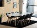 Esstisch >Becky< in Eiche aus Massivholz - 270x74x100cm (BxHxT)
