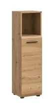 Hochschrank >Ice< in artisan oak - 30x110x30cm (BxHxT)