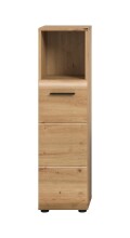 Hochschrank >Ice< in artisan oak - 30x110x30cm (BxHxT)