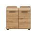 Waschbeckenunterschrank >Ice< in artisan oak - 60x54x30cm (BxHxT)